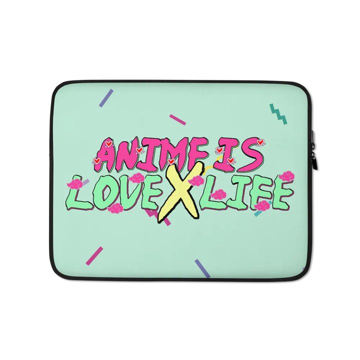 Anime Is Love X Life Laptop Sleeve product image (1)