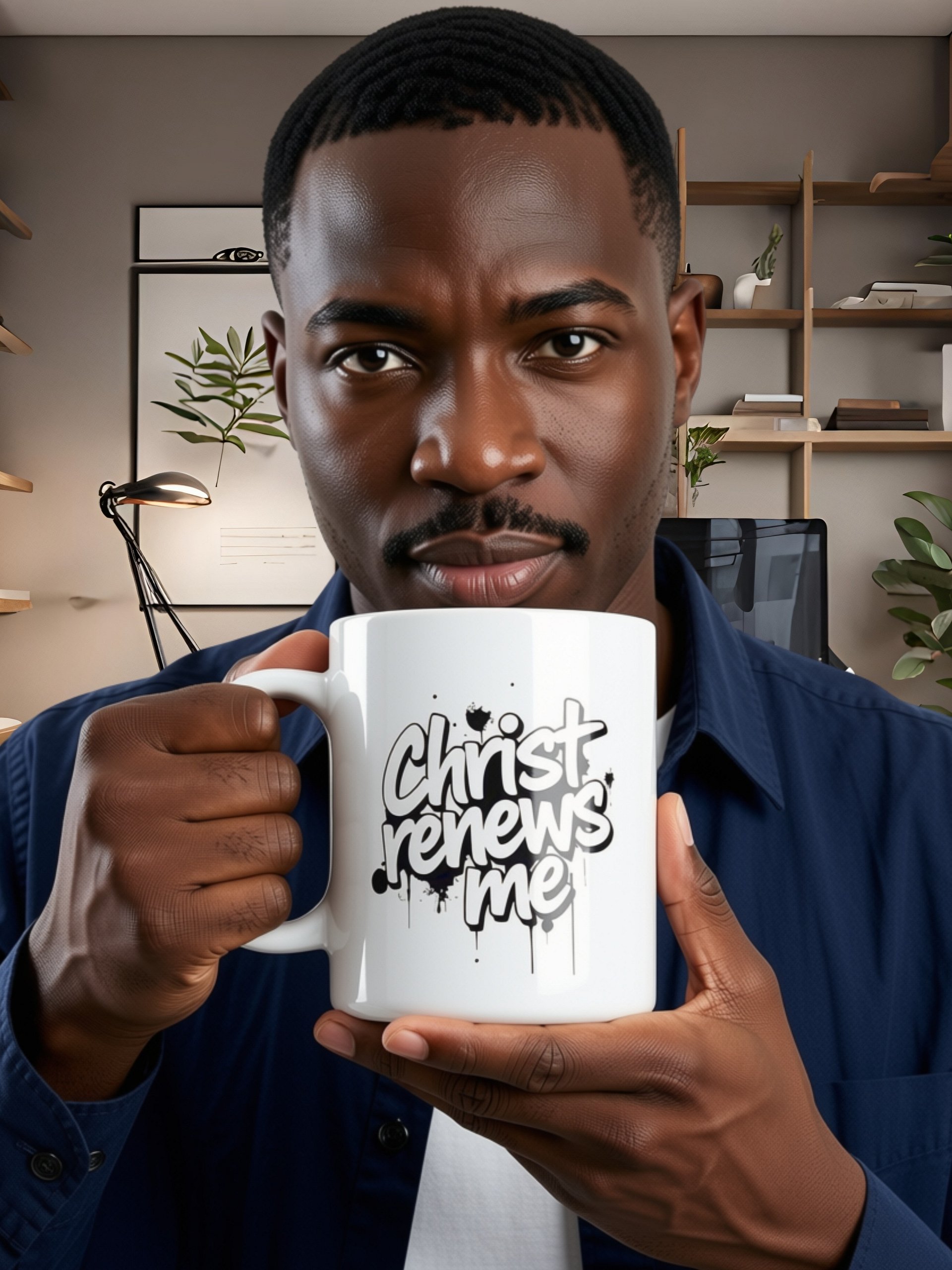 Christ Renews Me Graffiti Mug product image (9)