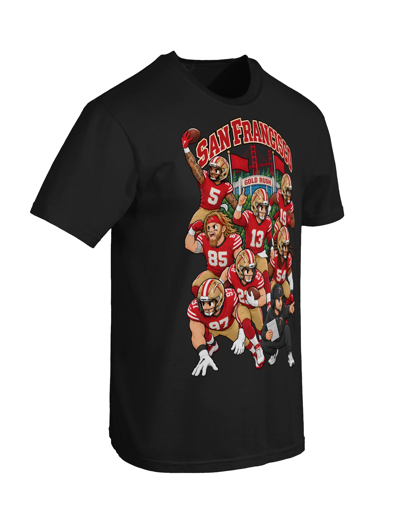 San Francisco 2026 Animated Player T-Shirt product image (40)