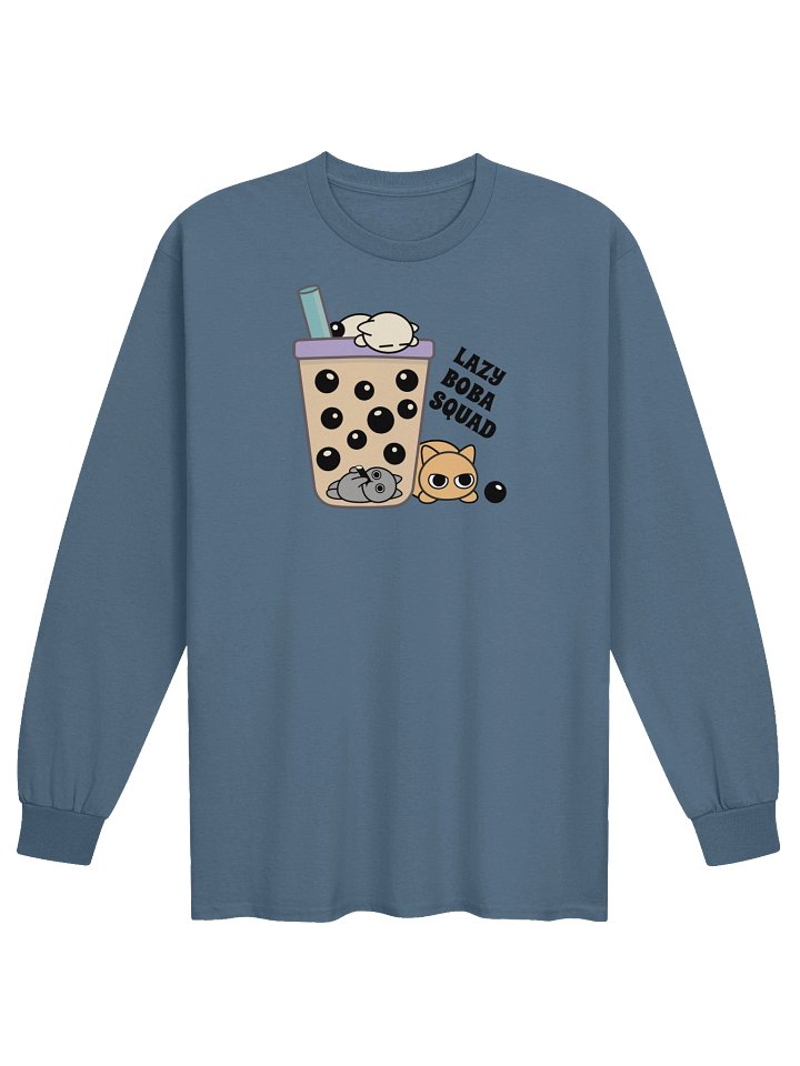 Boba Cat - Unisex Adult Long Sleeve T-shirt product image (7)