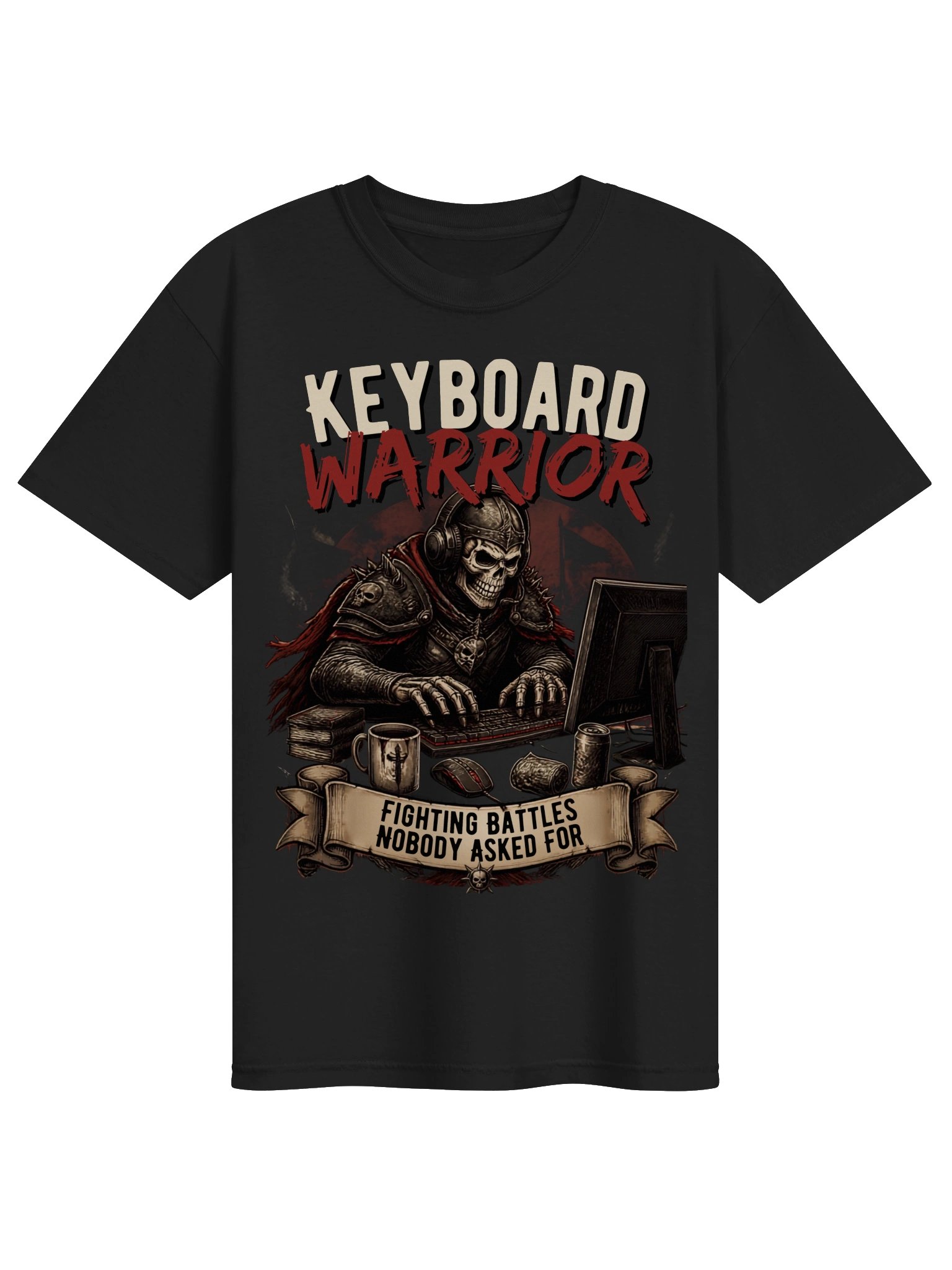 Keyboard Warrior T-Shirt product image (1)