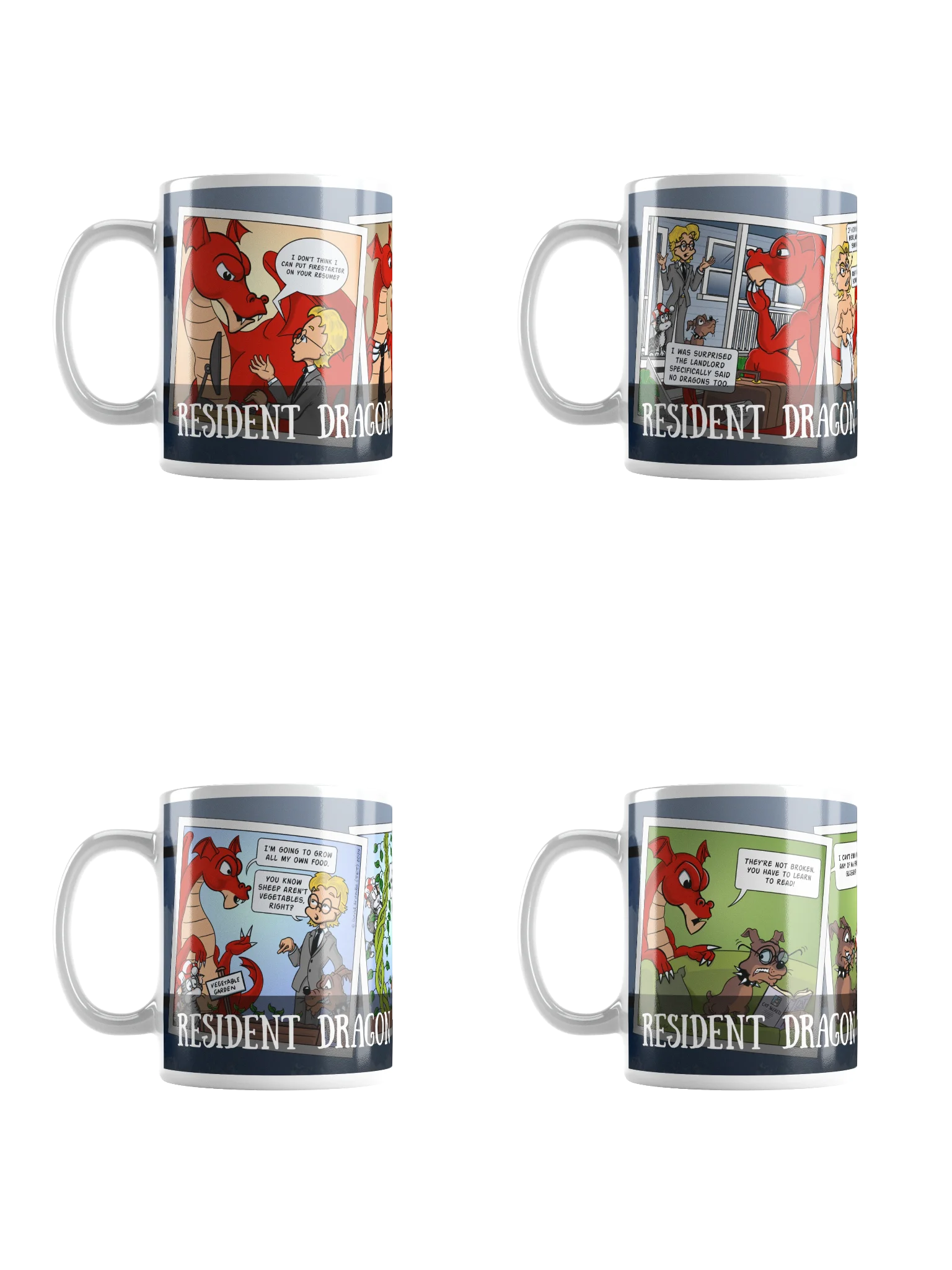 Resident Dragon Four Mug Set - Buy and Save! product image (1)