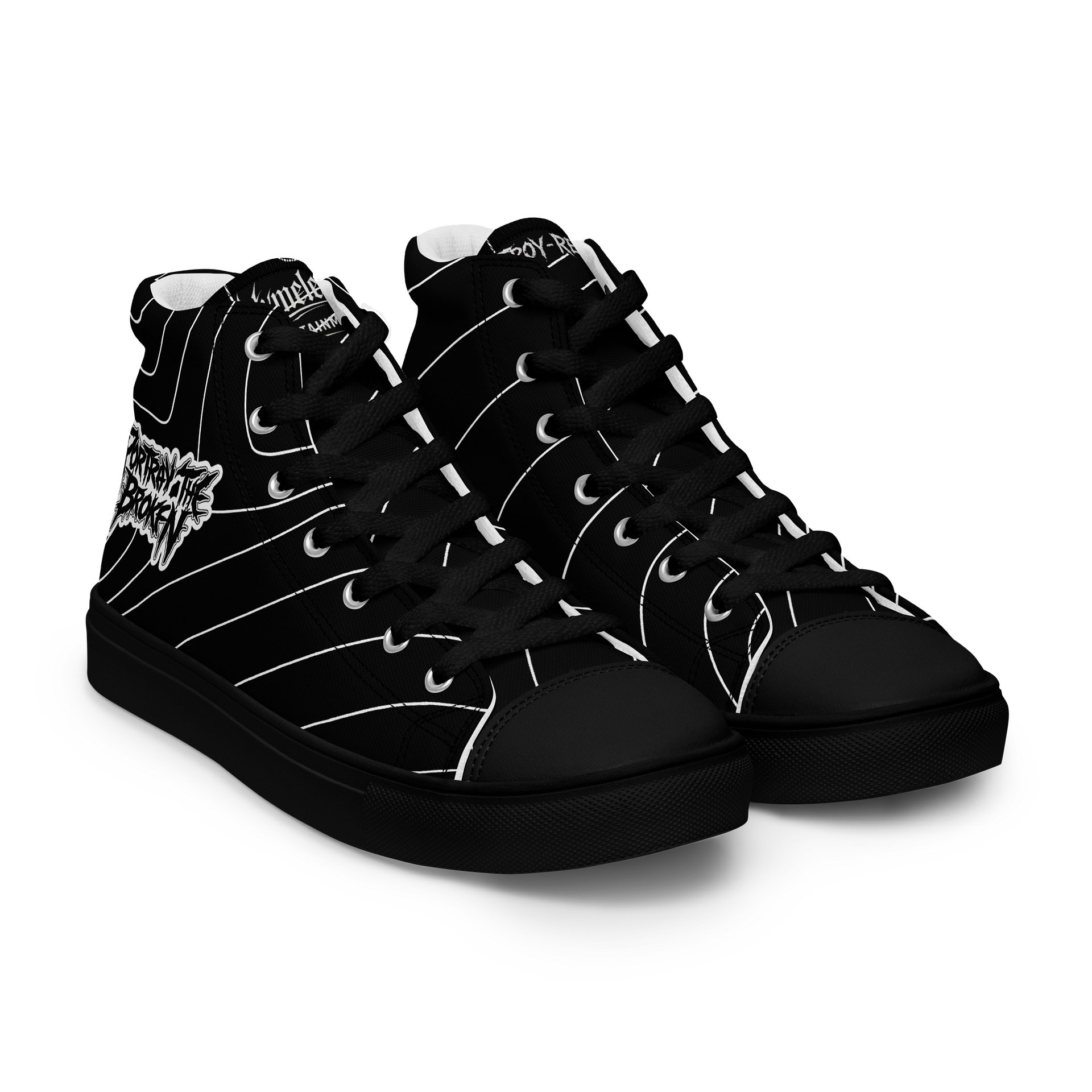 Portray the Broken High Top Shoes product image (8)
