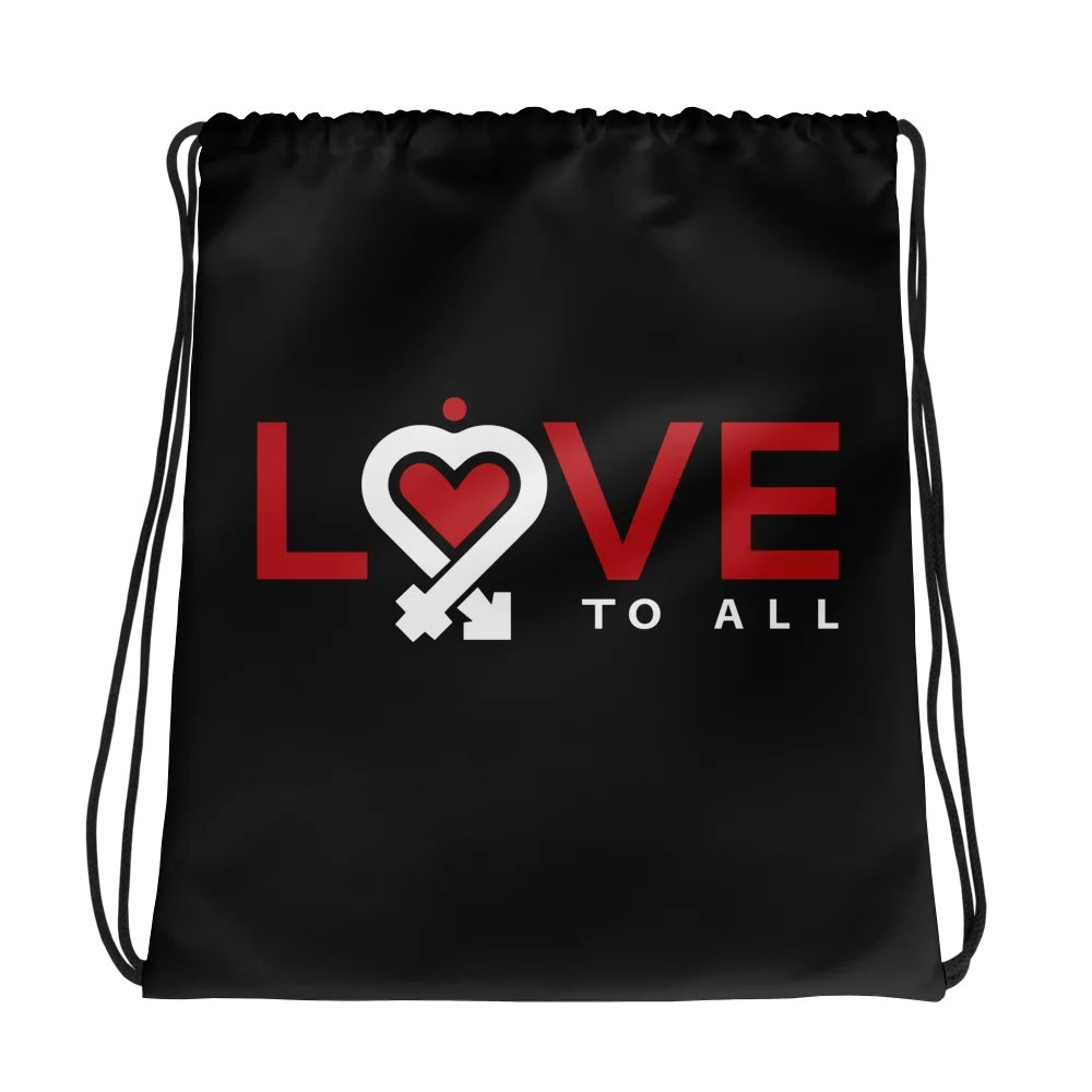 L2A 2025 Black Drawstring Bag product image (2)