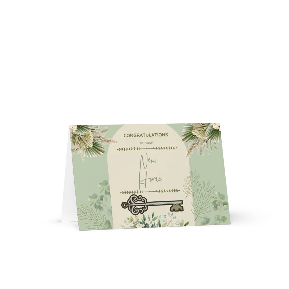 Congratulations on your new home Card product image (6)
