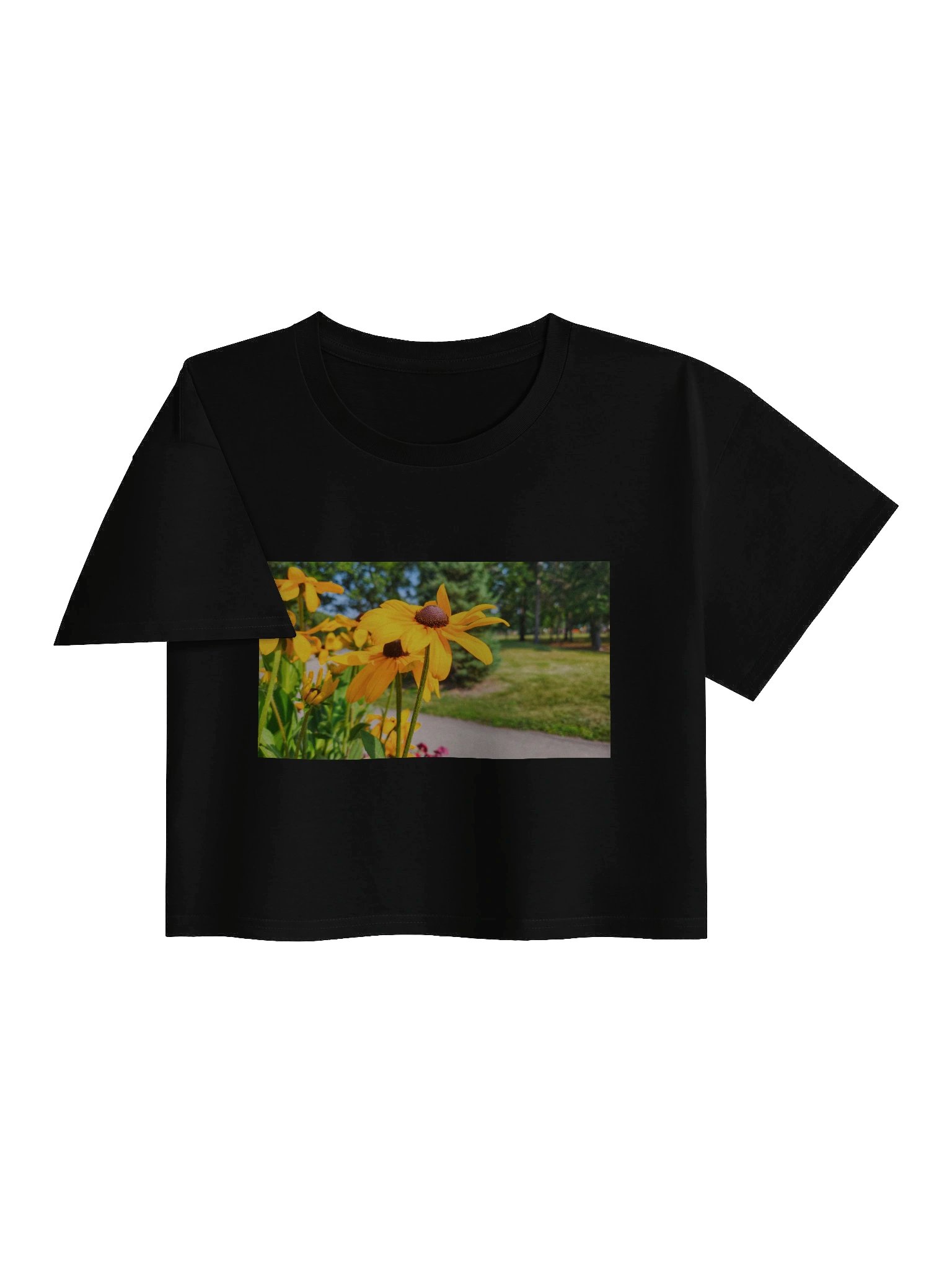 Sunshine in Bloom Crop Top product image (3)