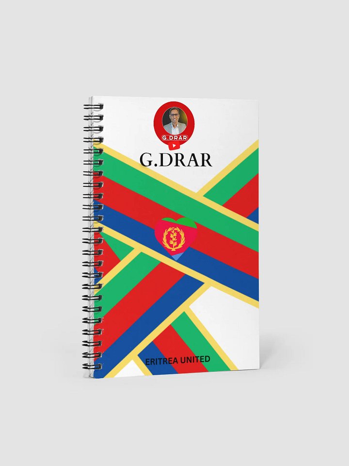 Geometric Fusion Spiral Notebook product image (1)