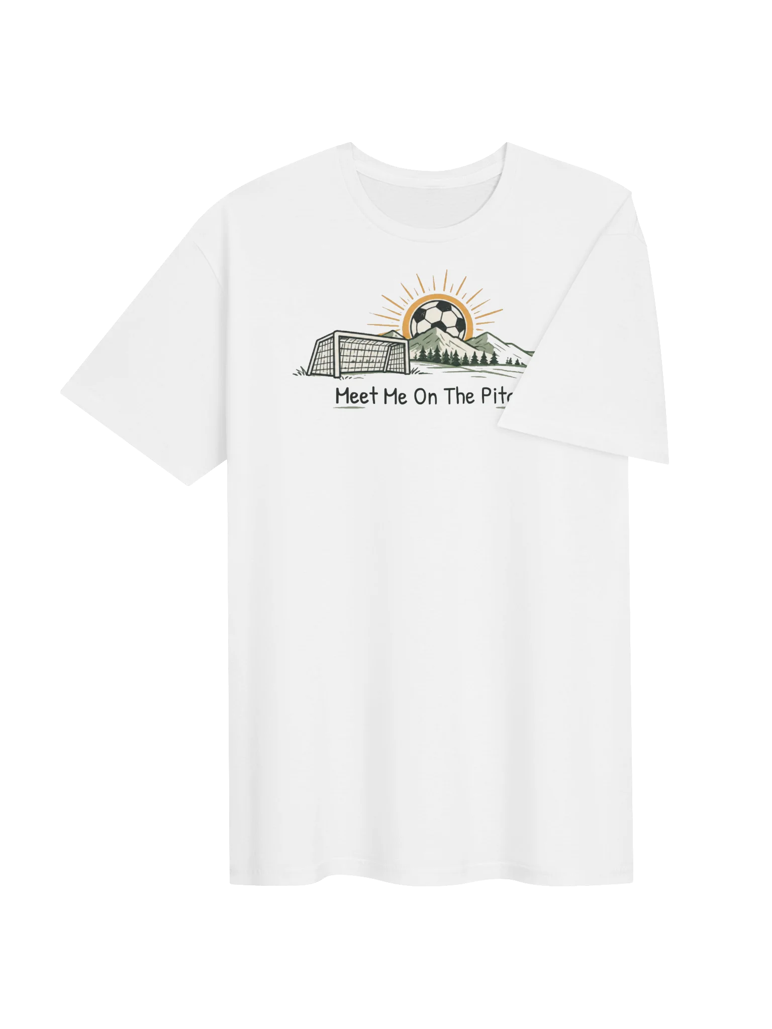 Meet Me On The Pitch Soccer Tee product image (4)