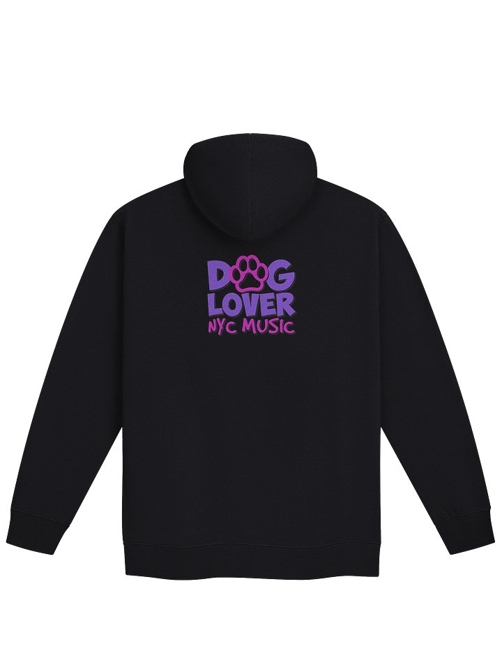 DogLoverNYCmusic/DogPound Logos Fleece Zip Up Hoodie product image (2)