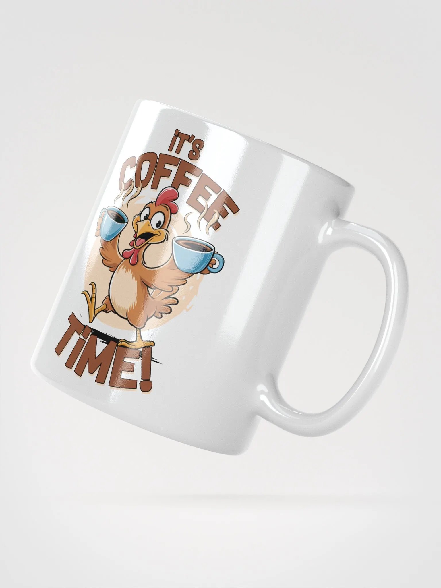 Cheerful Rooster Coffee Mug product image (3)