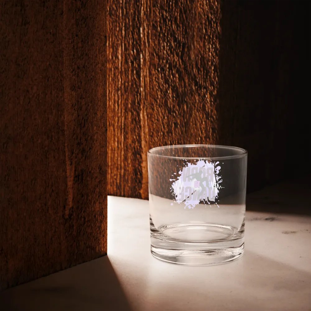 Born to Dance Her Silhouette Rocks Glass product image (12)