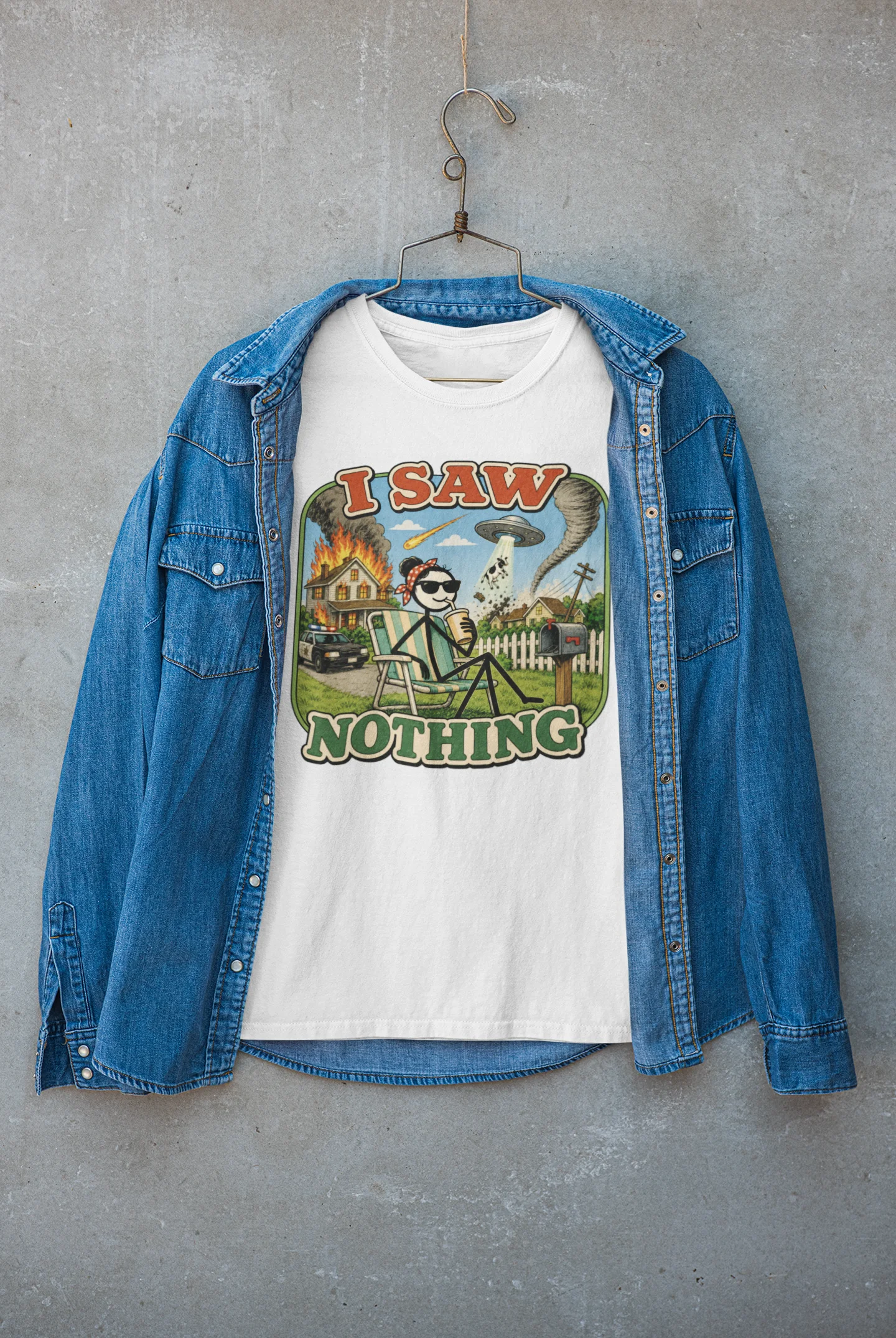 I Saw Nothing Tee product image (3)