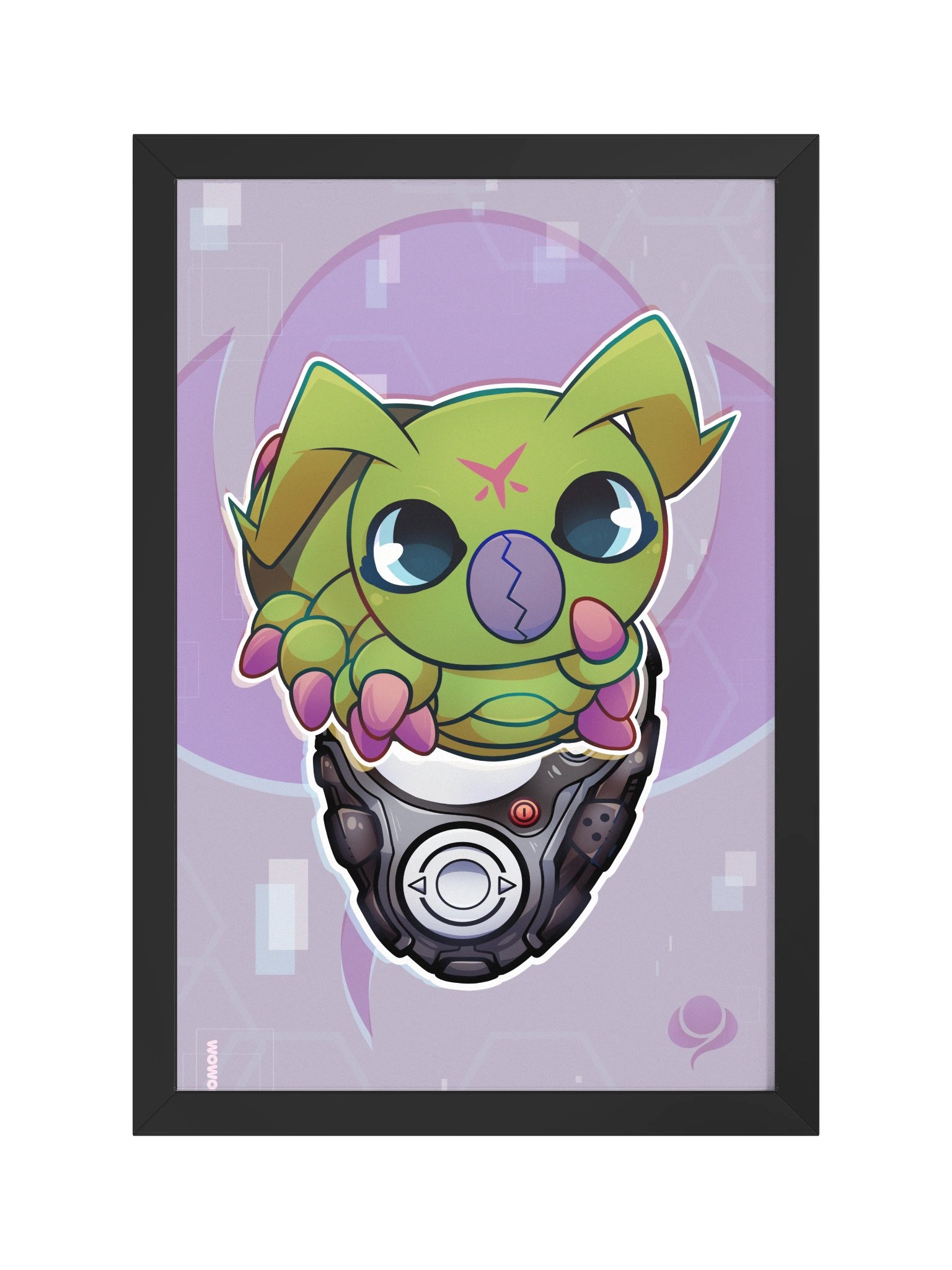 Wormmon Print product image (4)