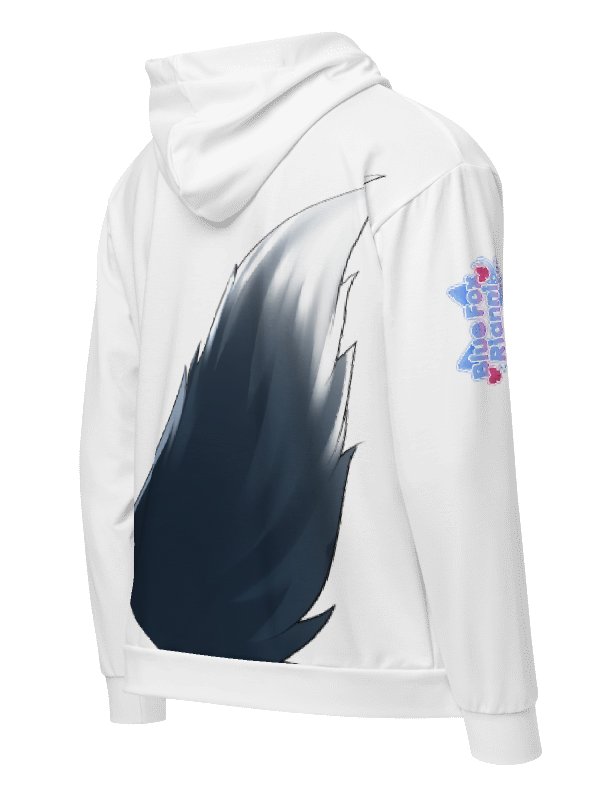 Blue Fox Hoodie - White product image (2)