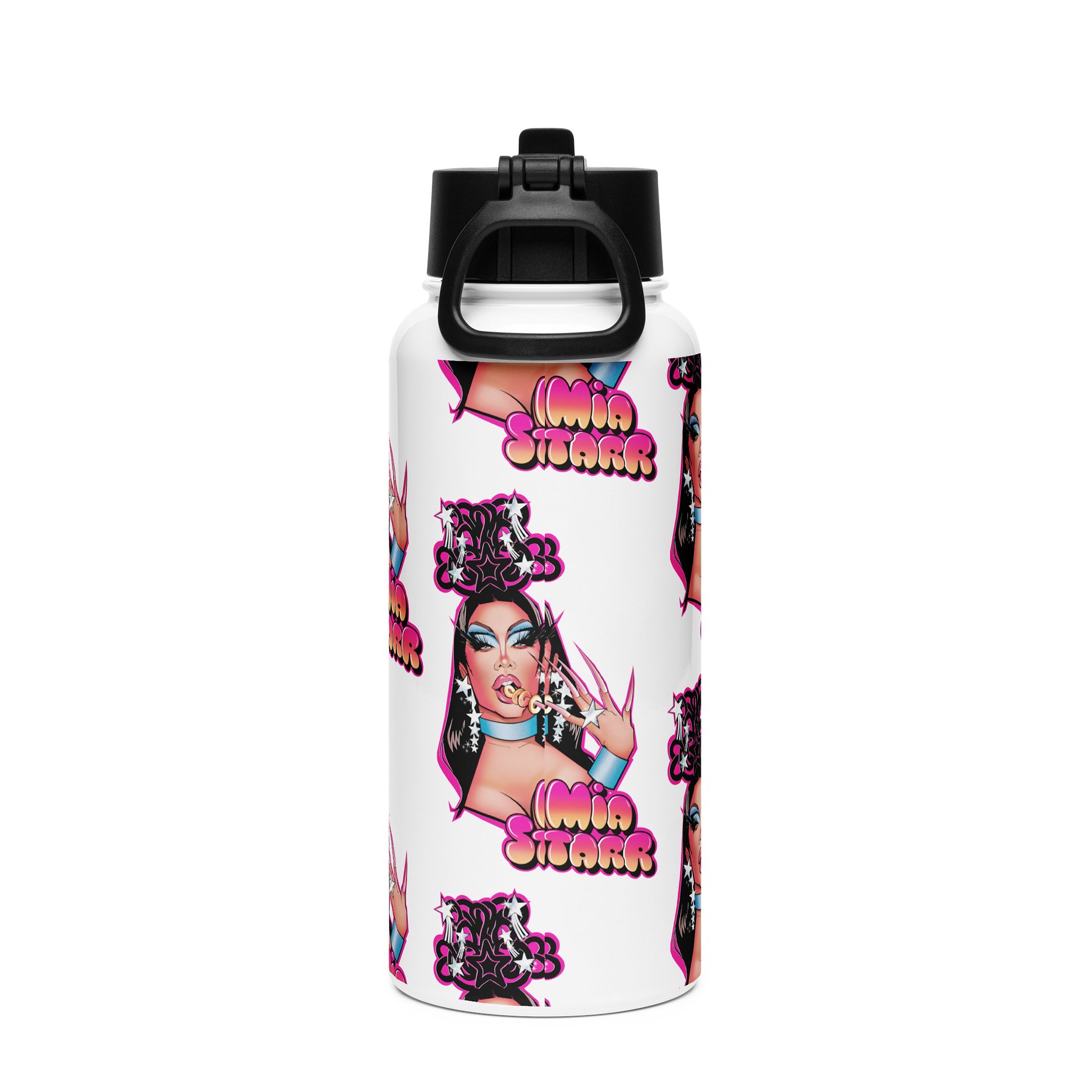 Thirsty B*tch Water Bottle (White) product image (2)
