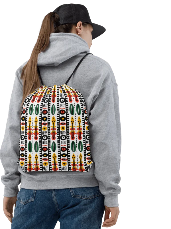 Afrobeat Harmony Gym Drawstring Bag product image (1)