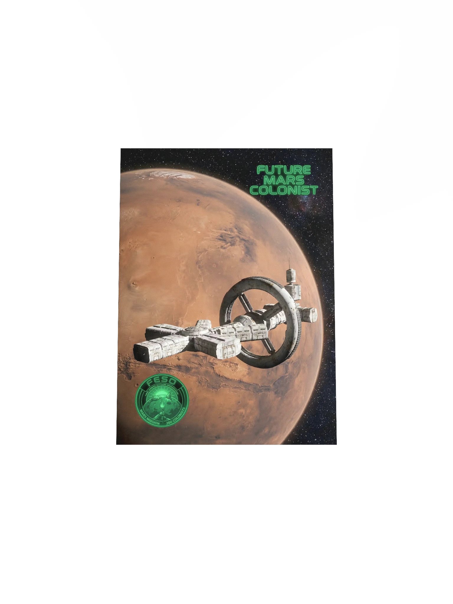 First Embers - Future Mars Colonist Poster product image (10)