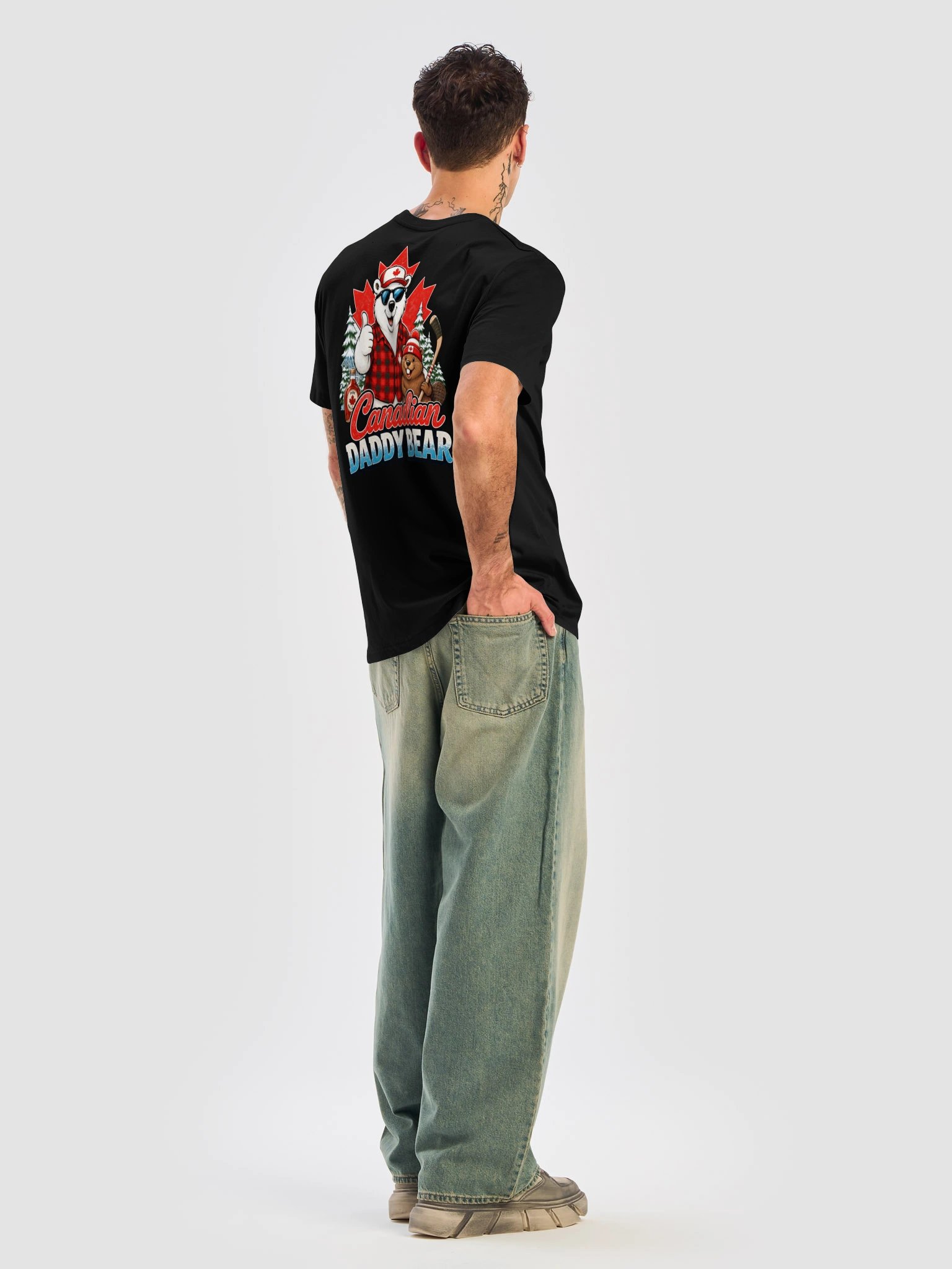 Canadian Daddy Bear - Polar Bear T-shirt product image (7)
