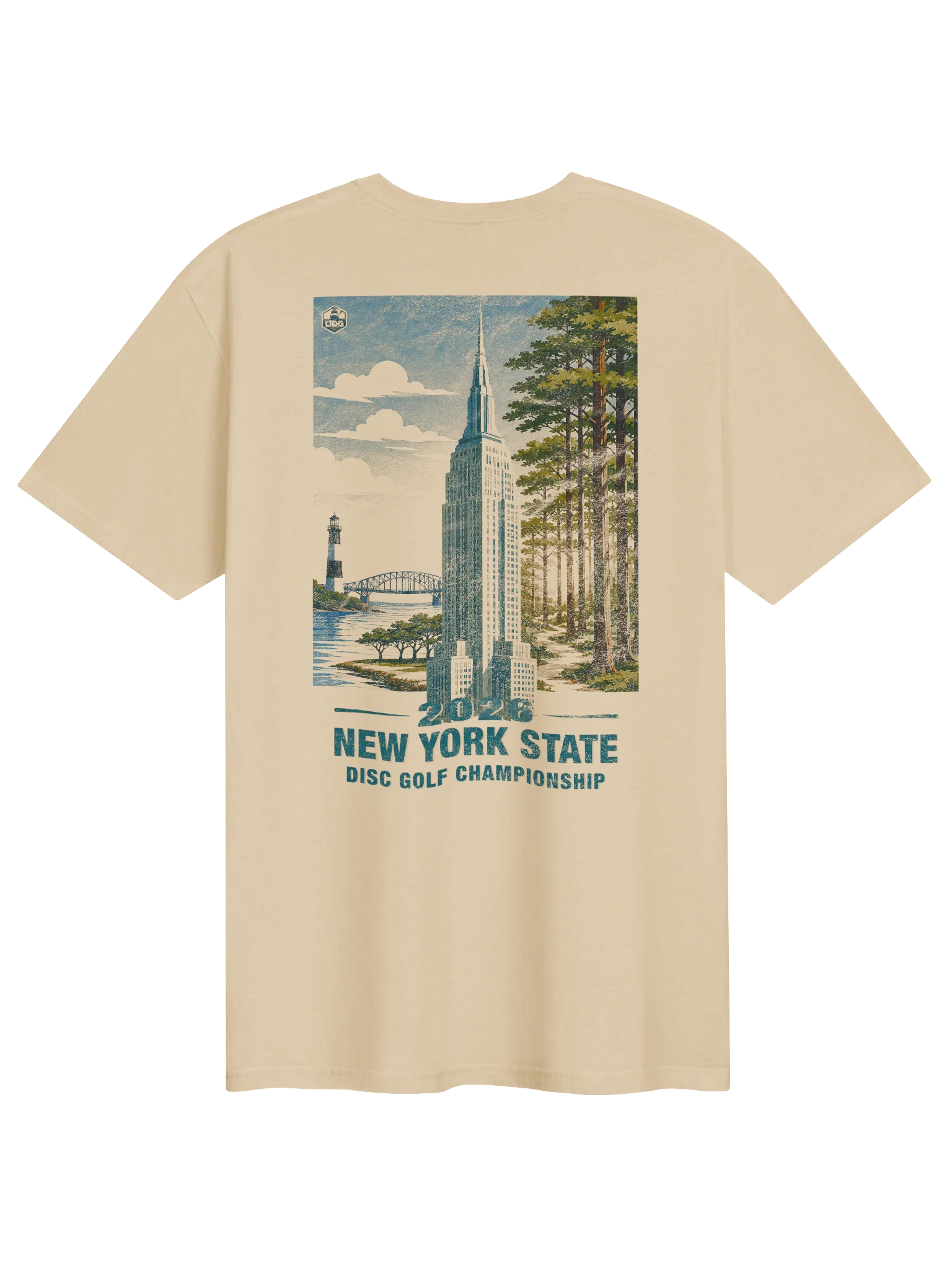 New York State Disc Golf Championship – T-Shirt product image (3)