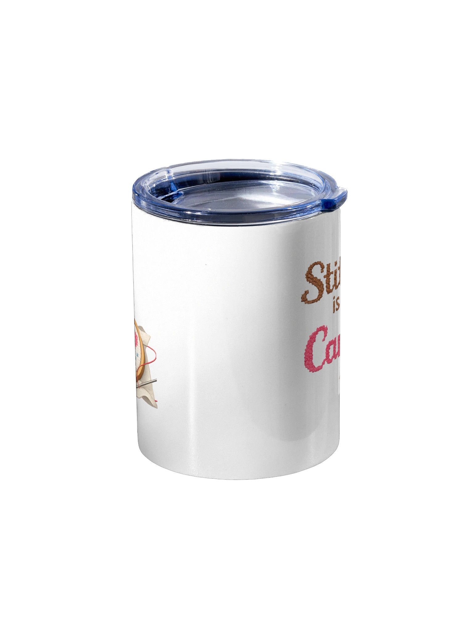 Stitchin' is my Cardio 10oz Tumbler product image (3)