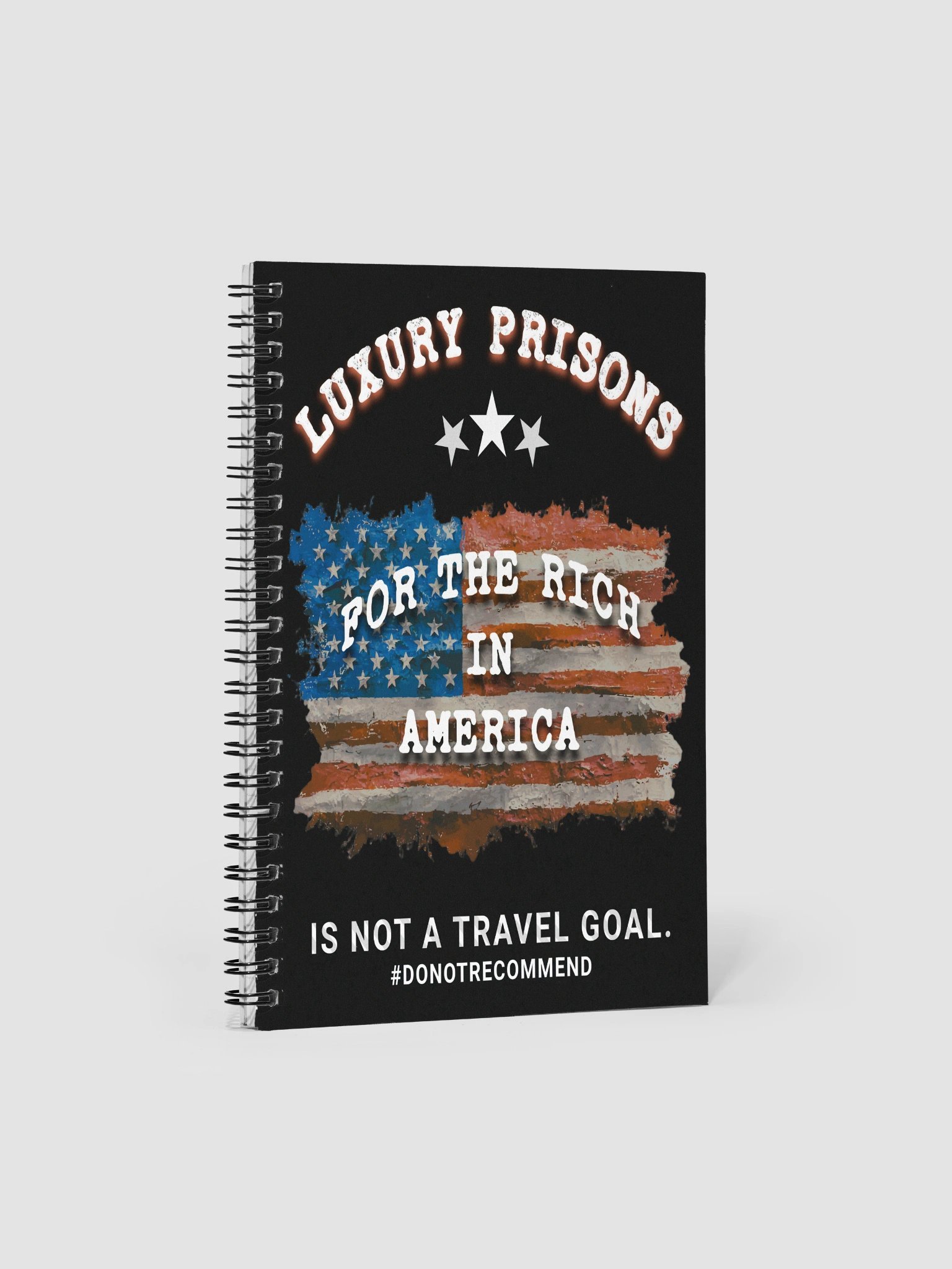Luxury Prisons True Crime Notebook product image (1)