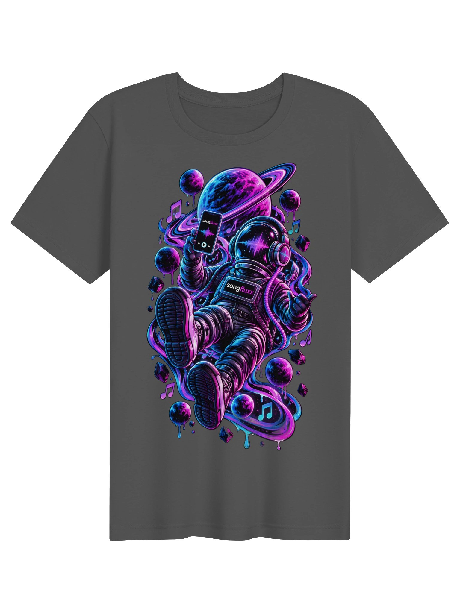 Songfluxx Astronaut Neon Space Tee