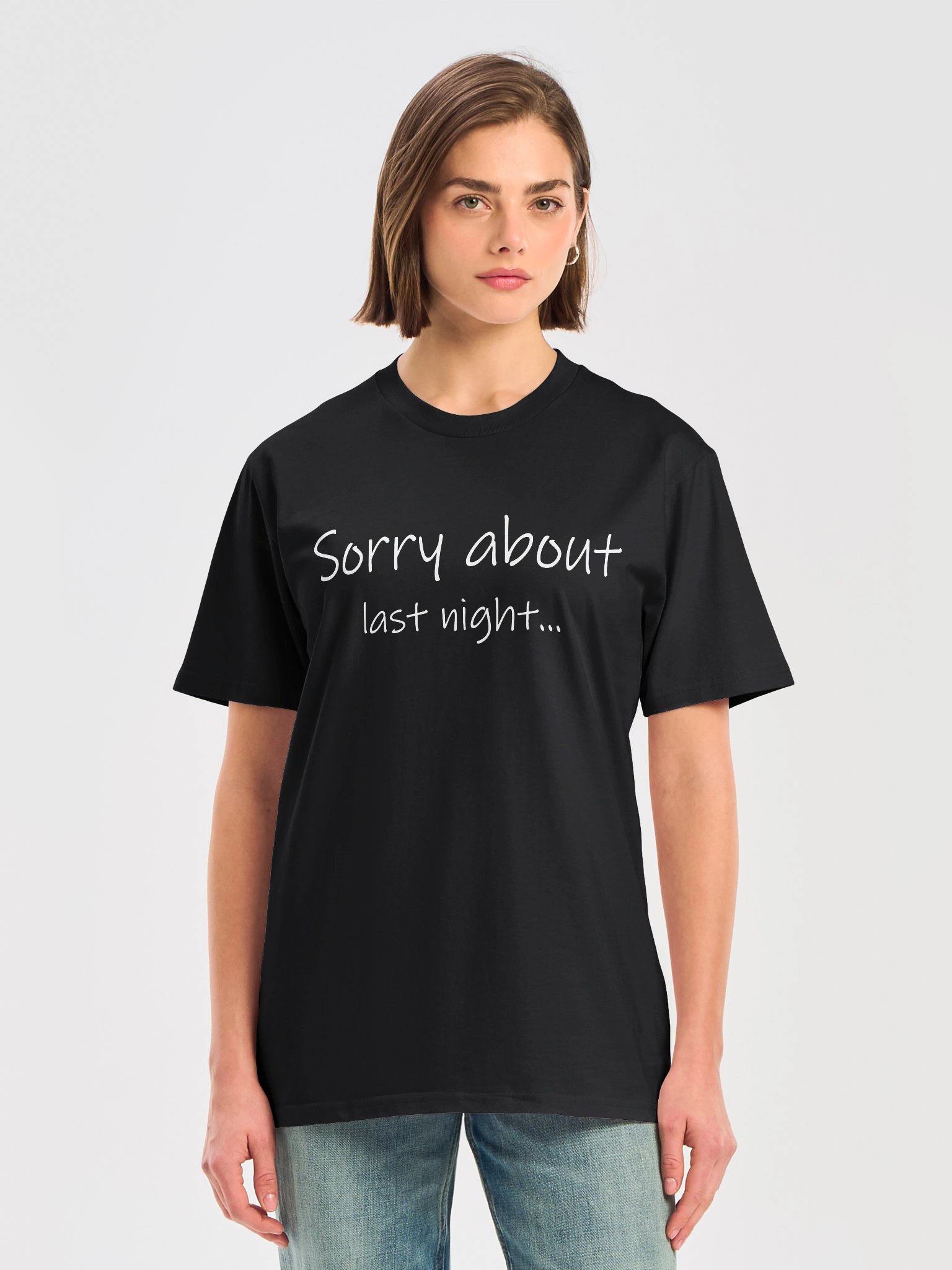 Sorry About Last Night AS Colour Classic Tee product image (1)