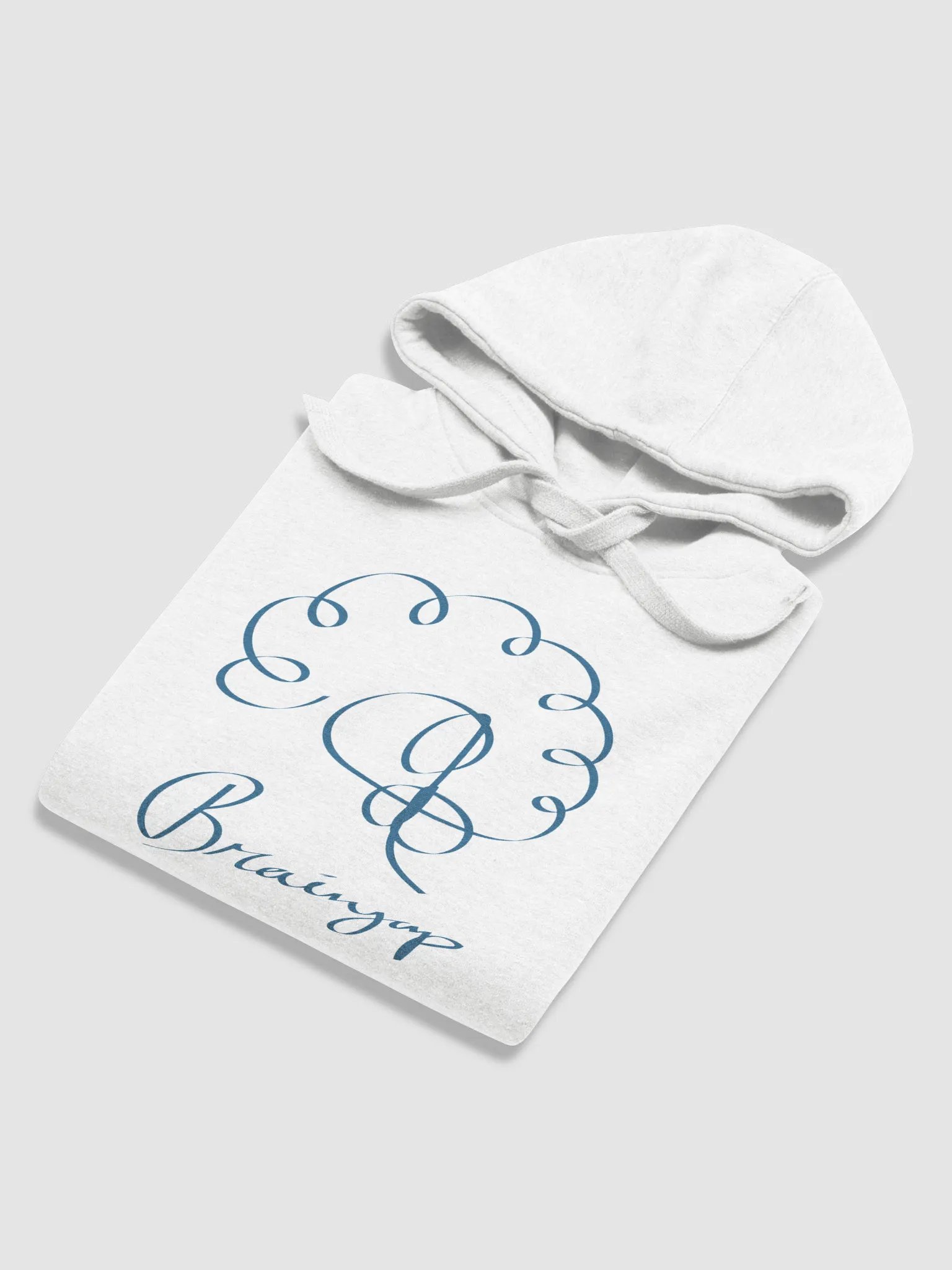Large Design Signature Hoodie (Blue/White) product image (6)