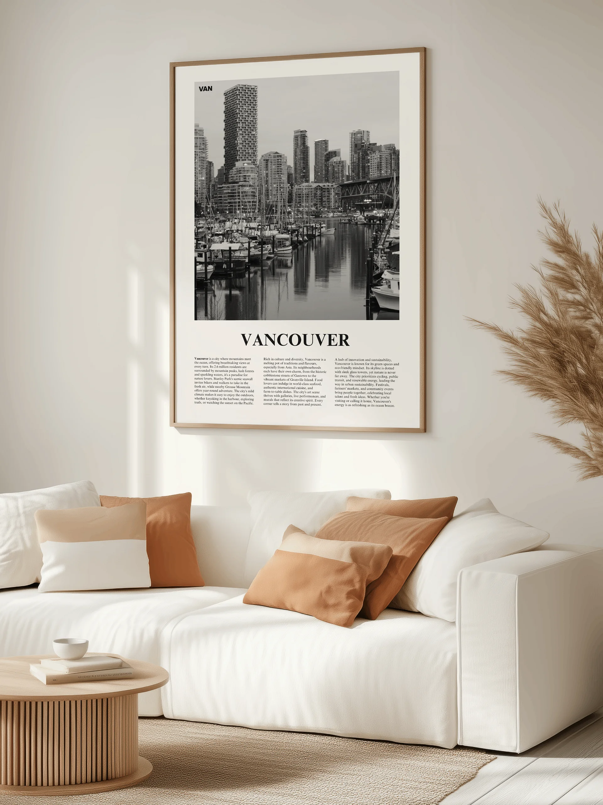 Vancouver 04 Newspaper Poster | Framed product image (3)