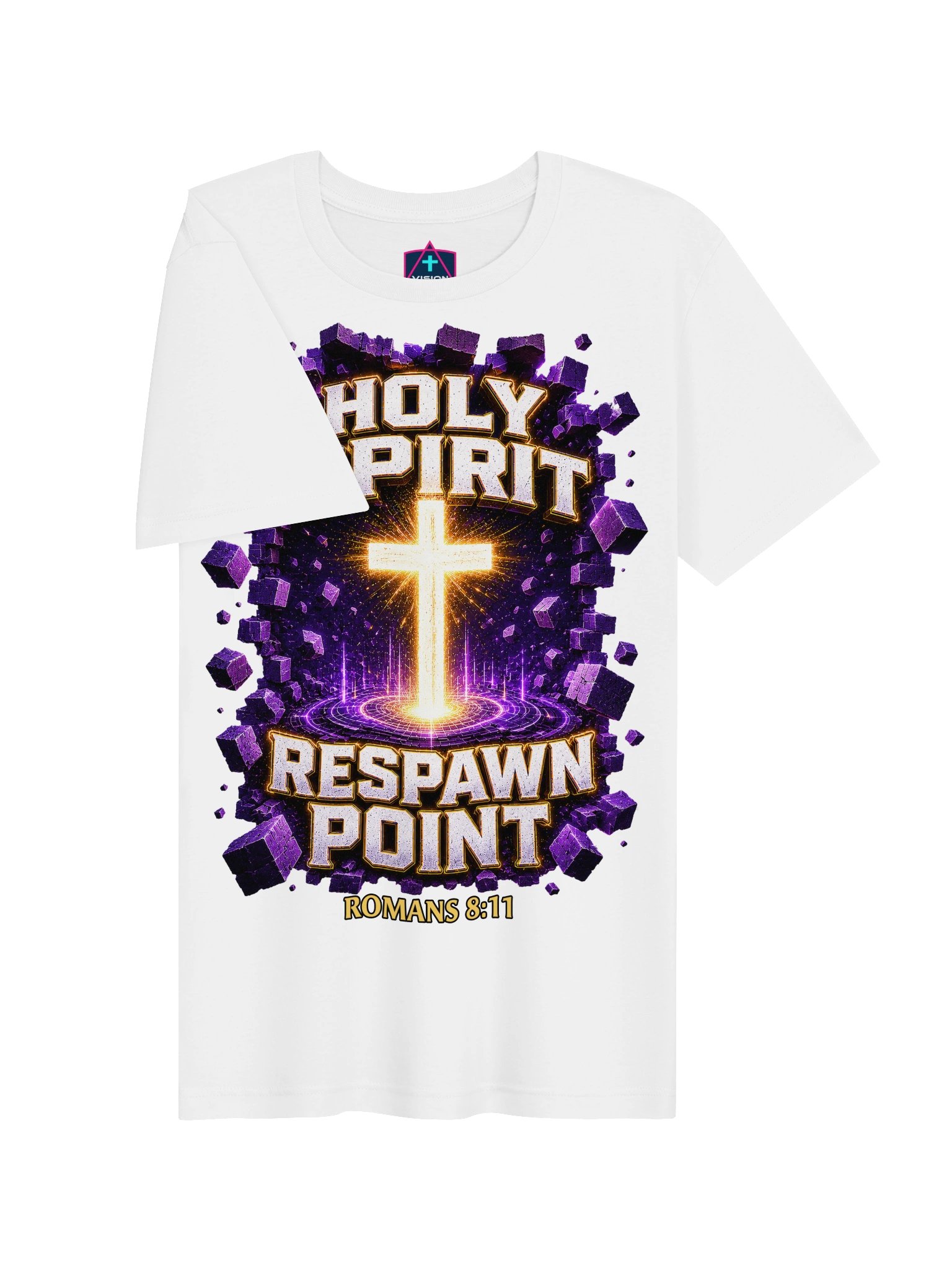 Holy Spirit Respawn Point - Unisex - Premium T-Shirt product image (5)