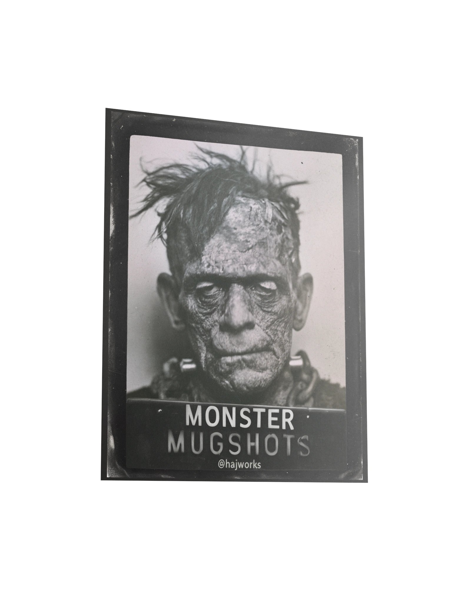 Monster Mugshots No. 001 — Matte Art Print product image (8)