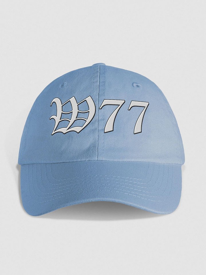 W77 Valucap Youth Biowashed Dad Hat product image (1)