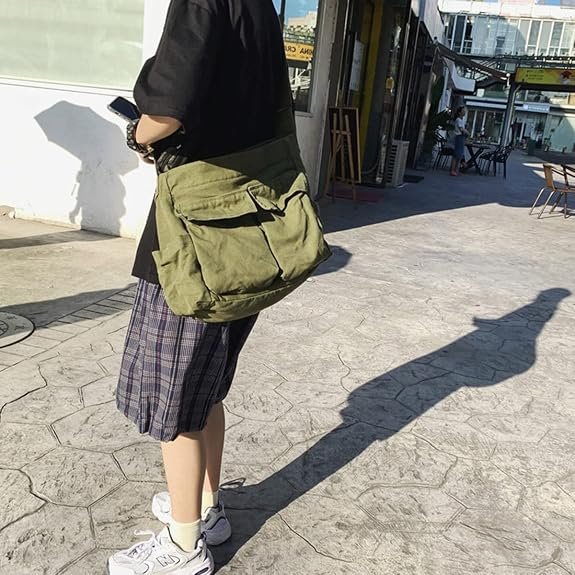 MEEBOY Cute Messenger Bag for School Vintage Canvas Crossbody Women,shouder bags for men product image (2)