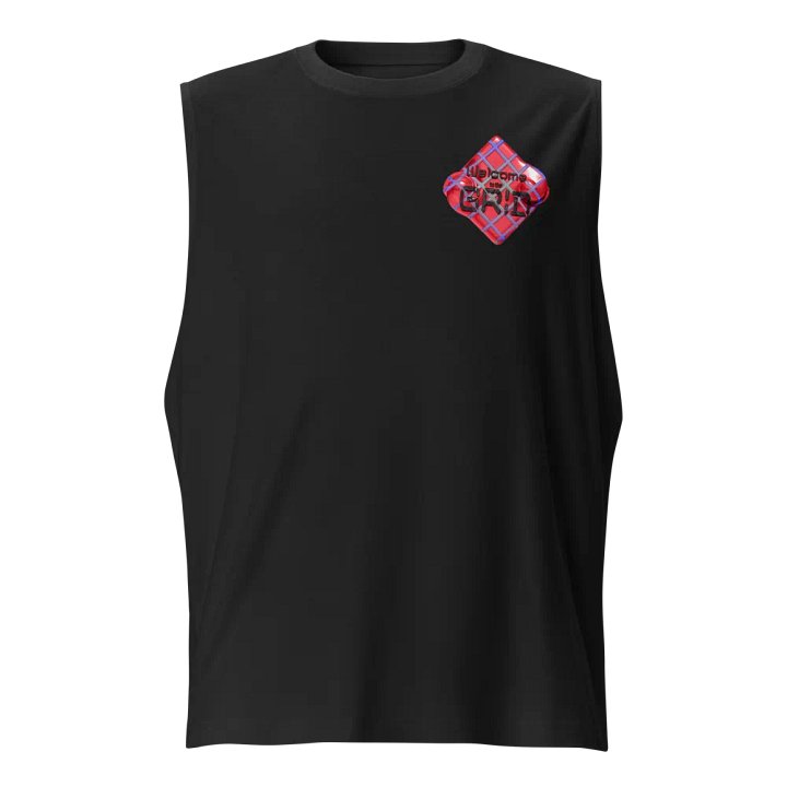 Flamedra Grid Bella+Canvas Muscle Tank product image (1)