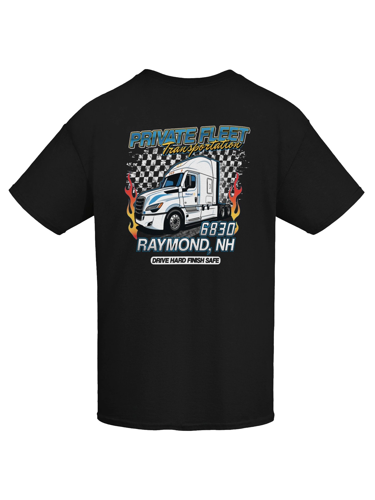 6830 Raymond Private Fleet Racing Theme T-shirt product image (7)