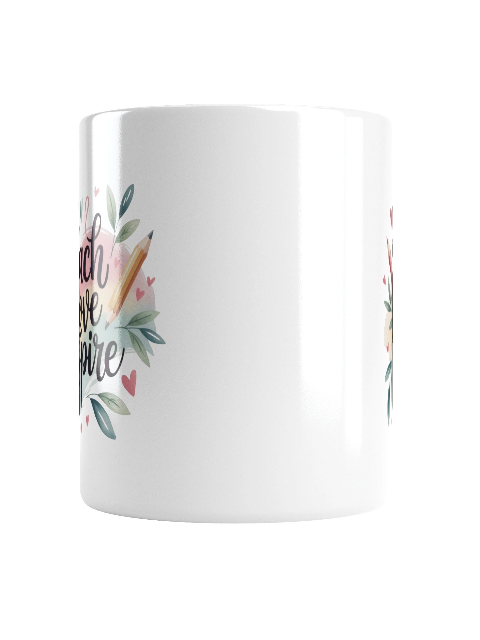 Teach Love Inspire Coffee Mug – Inspirational Teacher Gift product image (6)