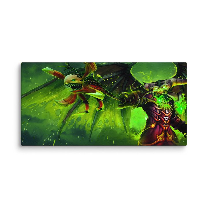 Destruction Fel Warlock Wall Art (Tier 6) product image (2)