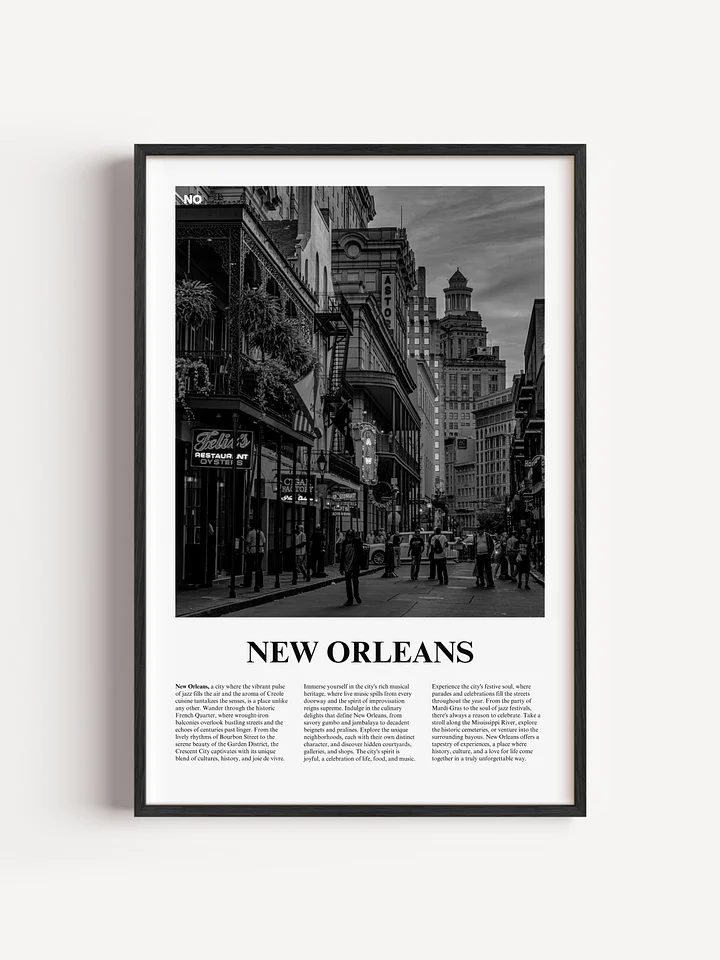 New Orleans 03 Newspaper Poster product image (1)