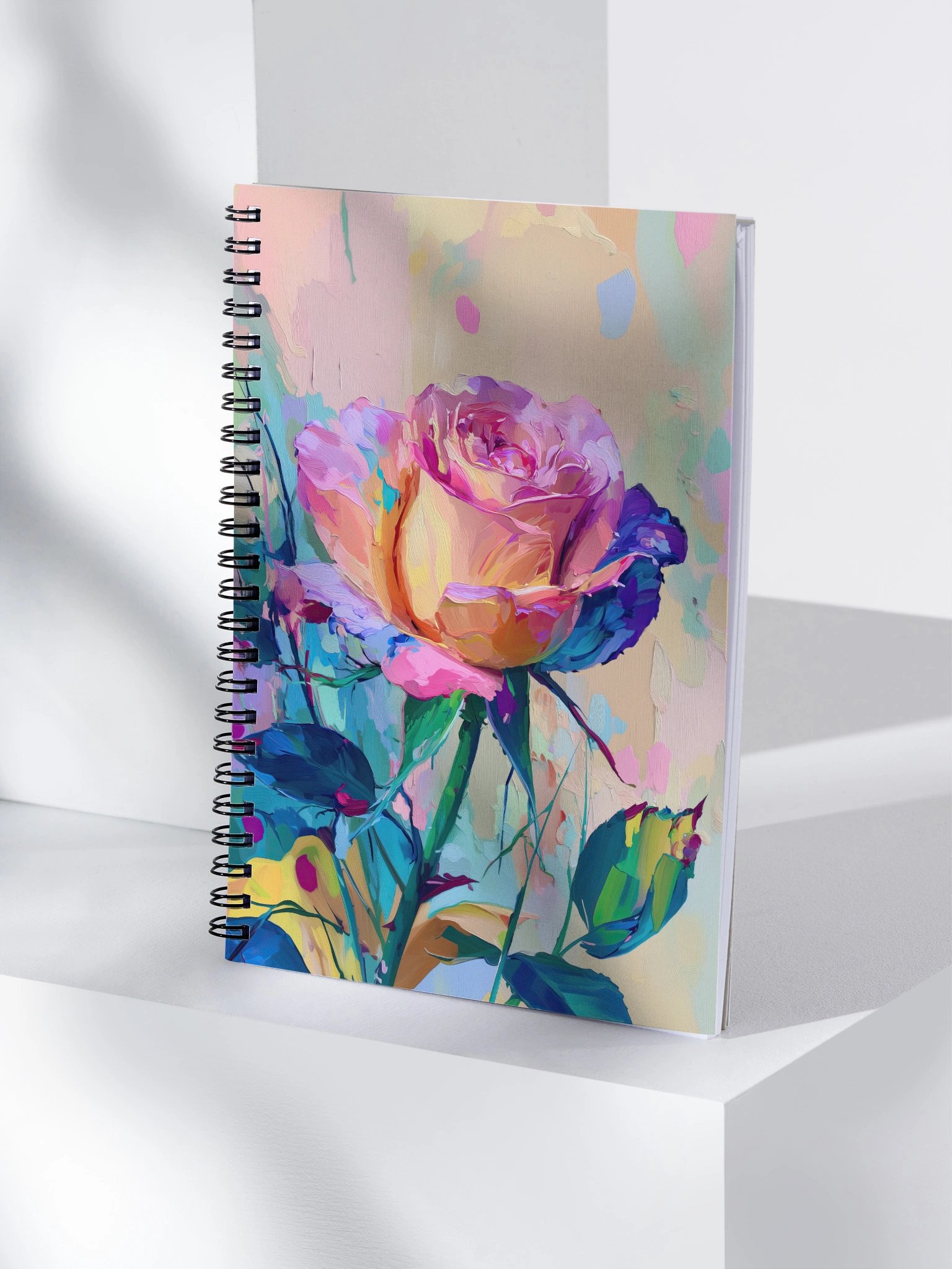 Impressionist Rose Notebook product image (4)