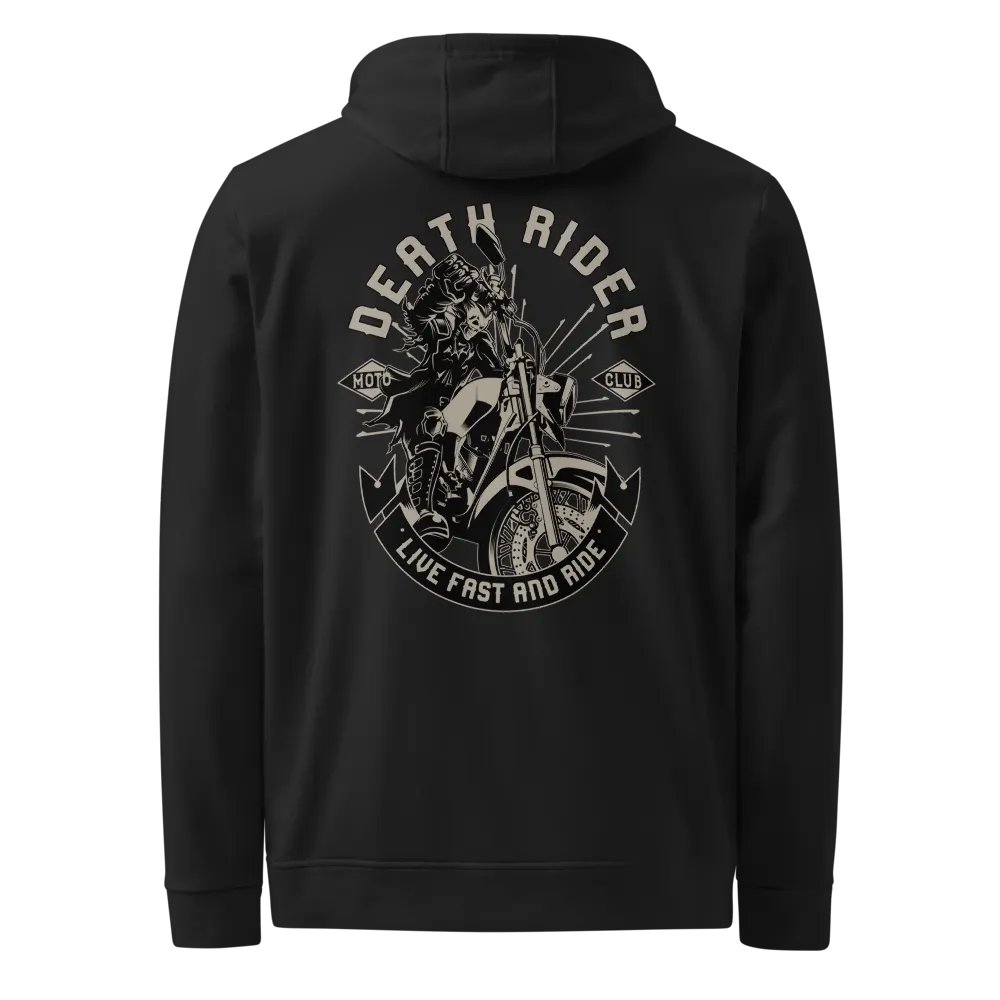 Death Rider Graphic Adidas® Fleece Hoodie product image (1)