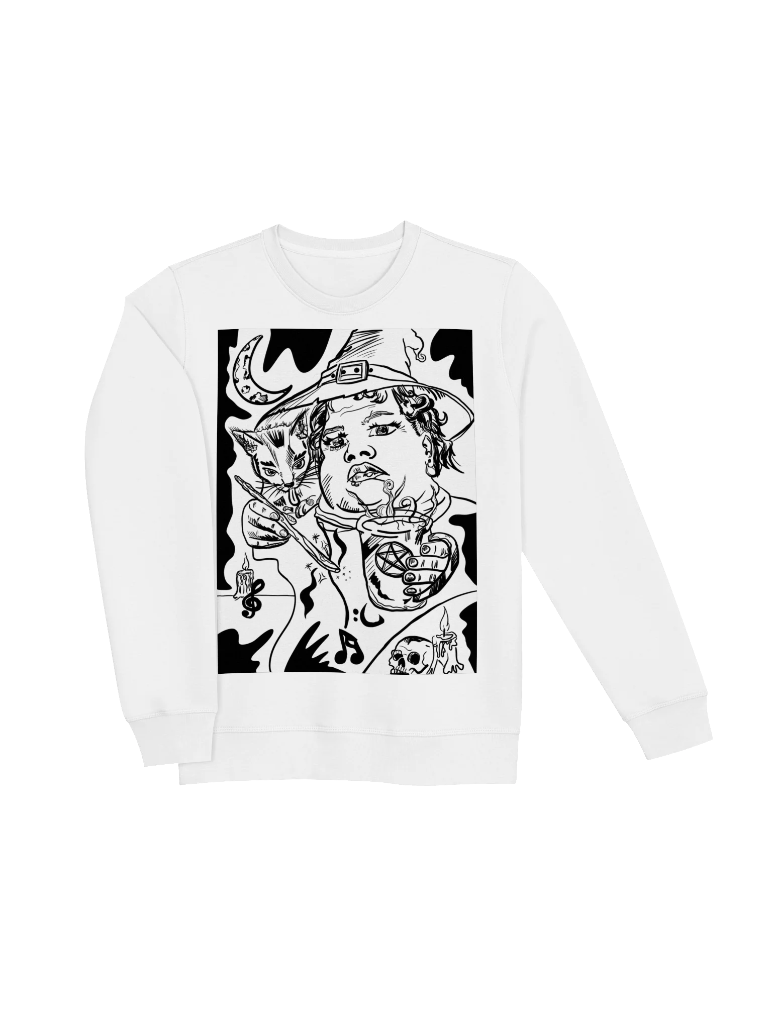 Cat-loving Witchy Shirt product image (19)