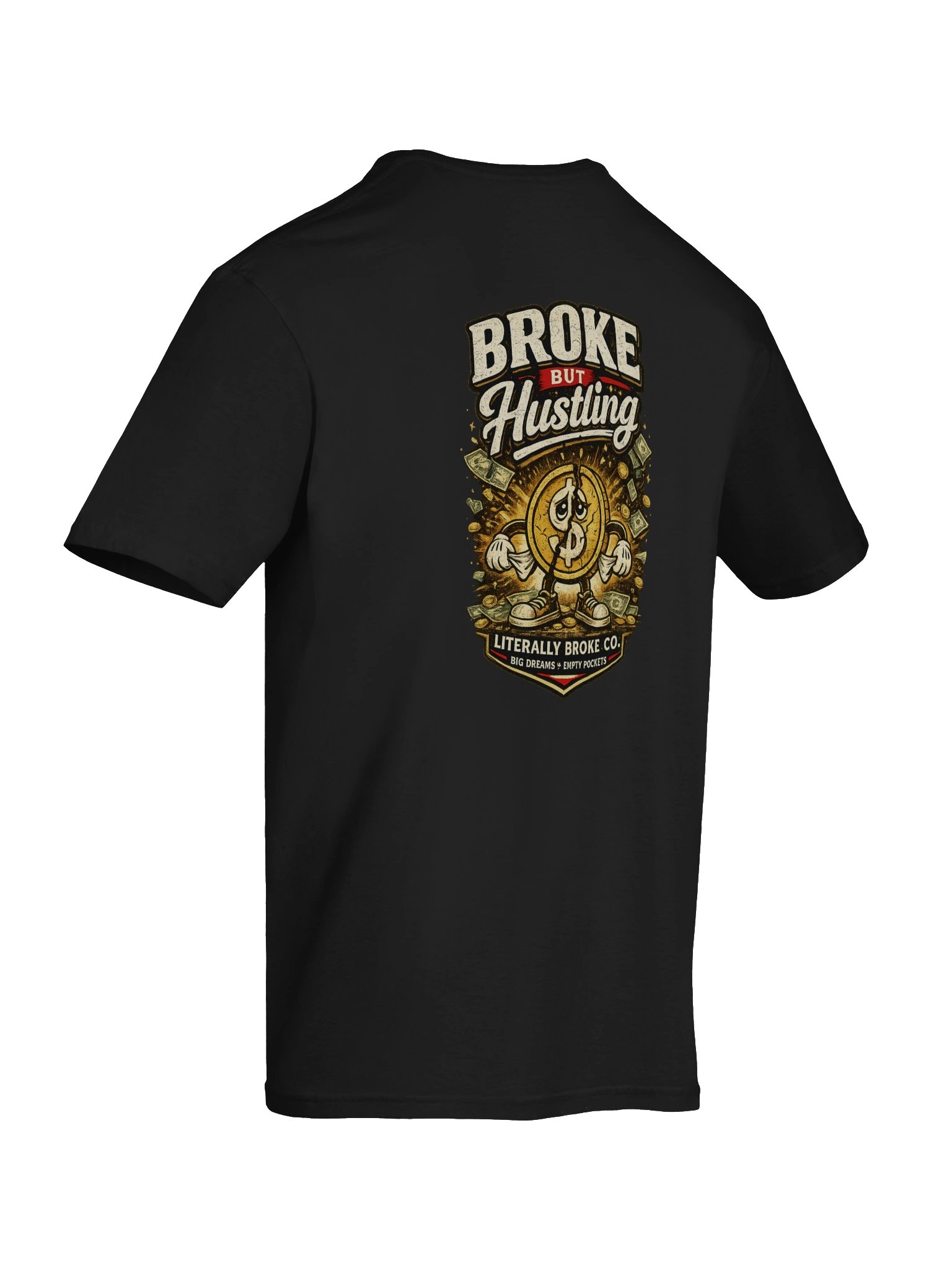 LBC BROKEY - BROKE but HUSTLIN Tee Shirt product image (9)