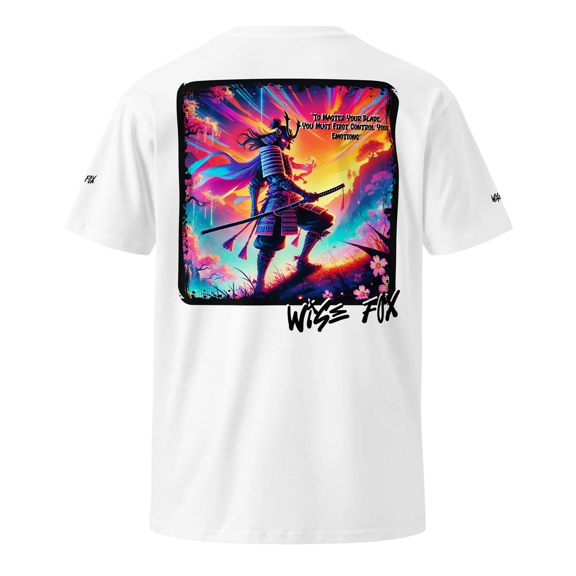 WiSE FOX “Master Your Blade” White Tee product image (1)