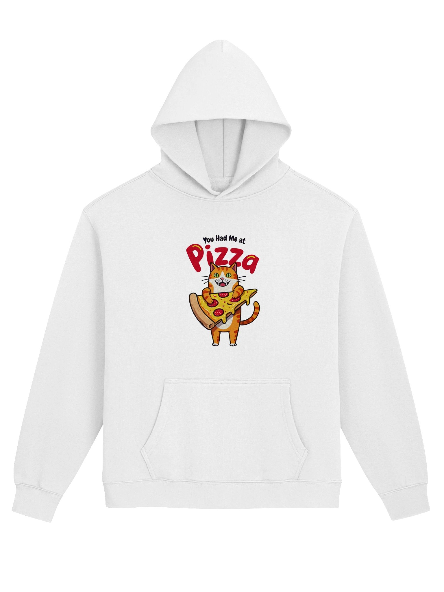 Pizza Cat Oversized Hoodie product image (2)