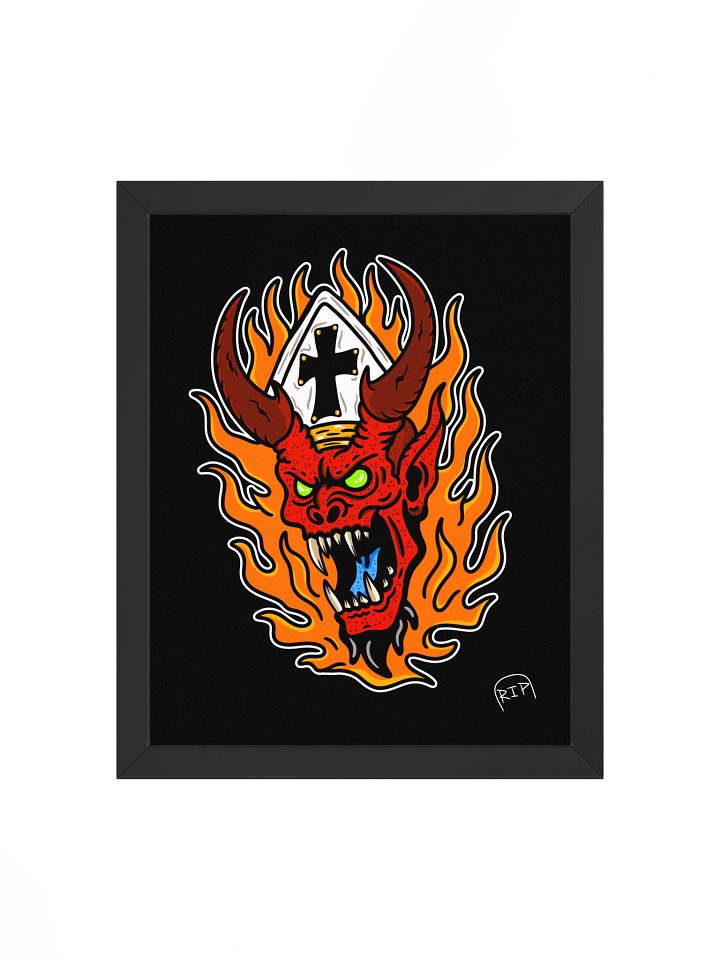 Johnathan the Eater of Worlds- Framed Print product image (1)