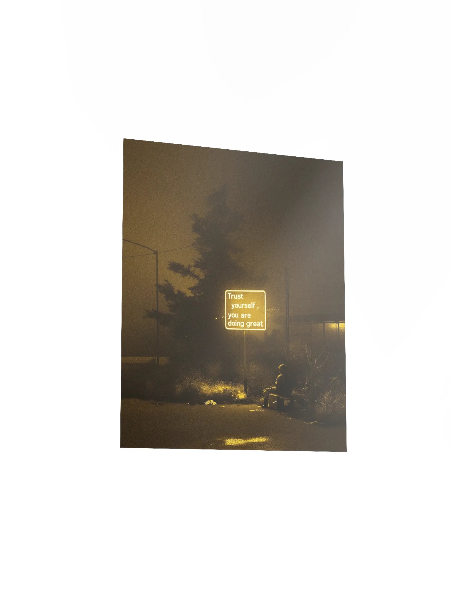 "Trust yourself" Matte Poster product image (3)
