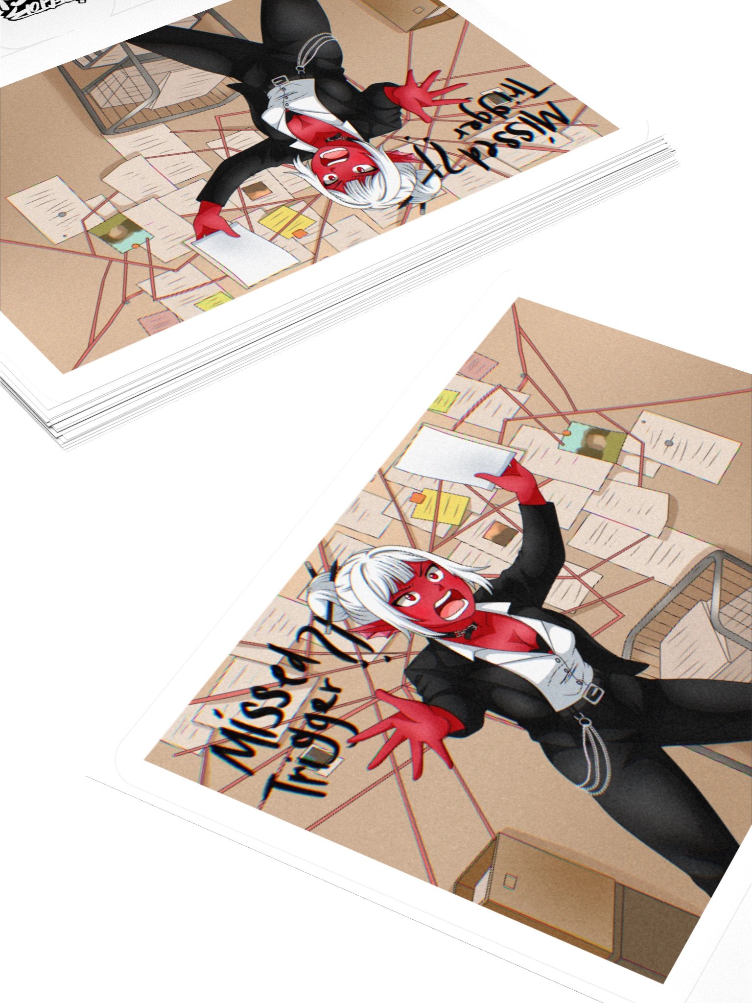 [Meme] Missed Trigger Conspiracy Sticker Pack product image (4)