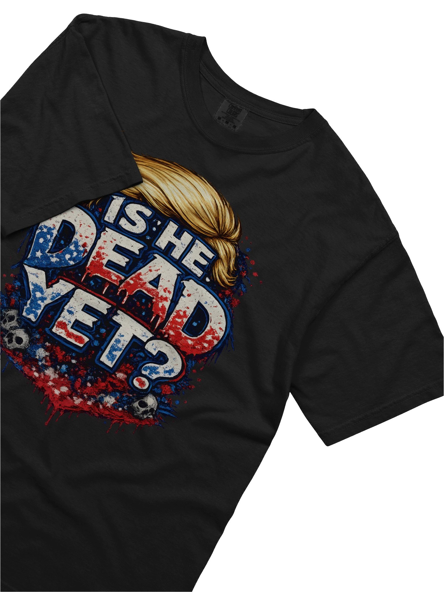 "Is He Dead Yet?" Signature Hair Graphic Tee product image (2)