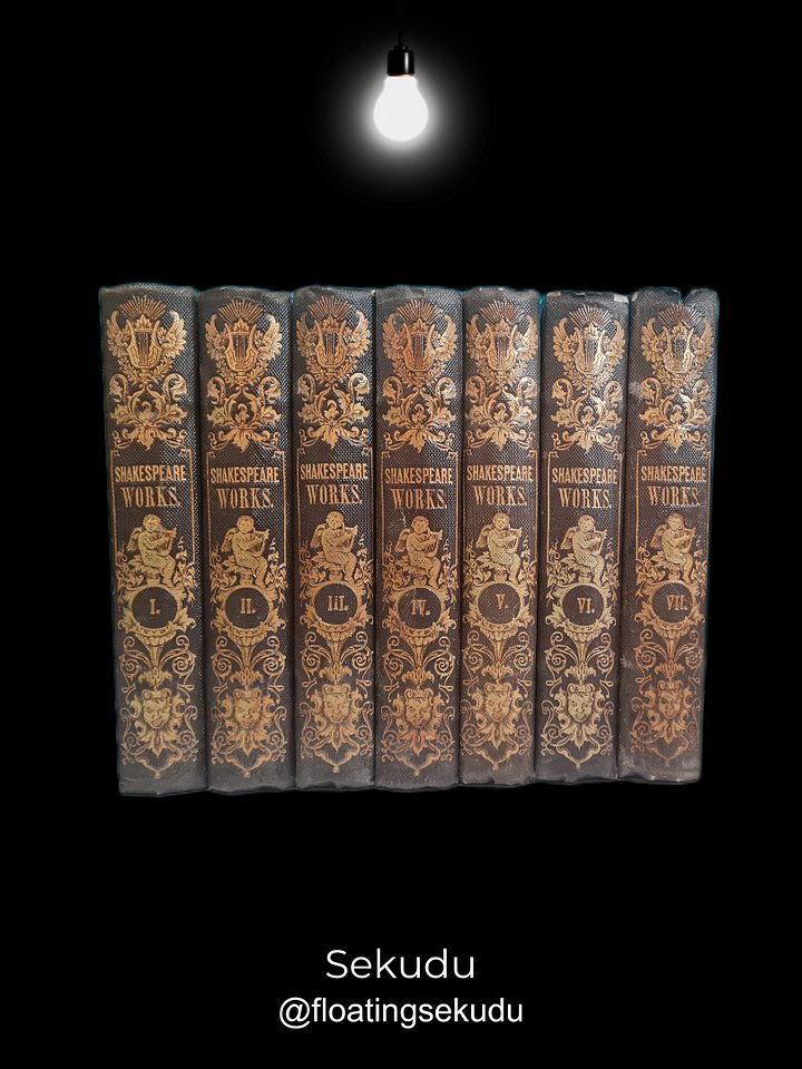 The Plays And Poems Of Shakespeare [1843] Tauchnitz product image (2)
