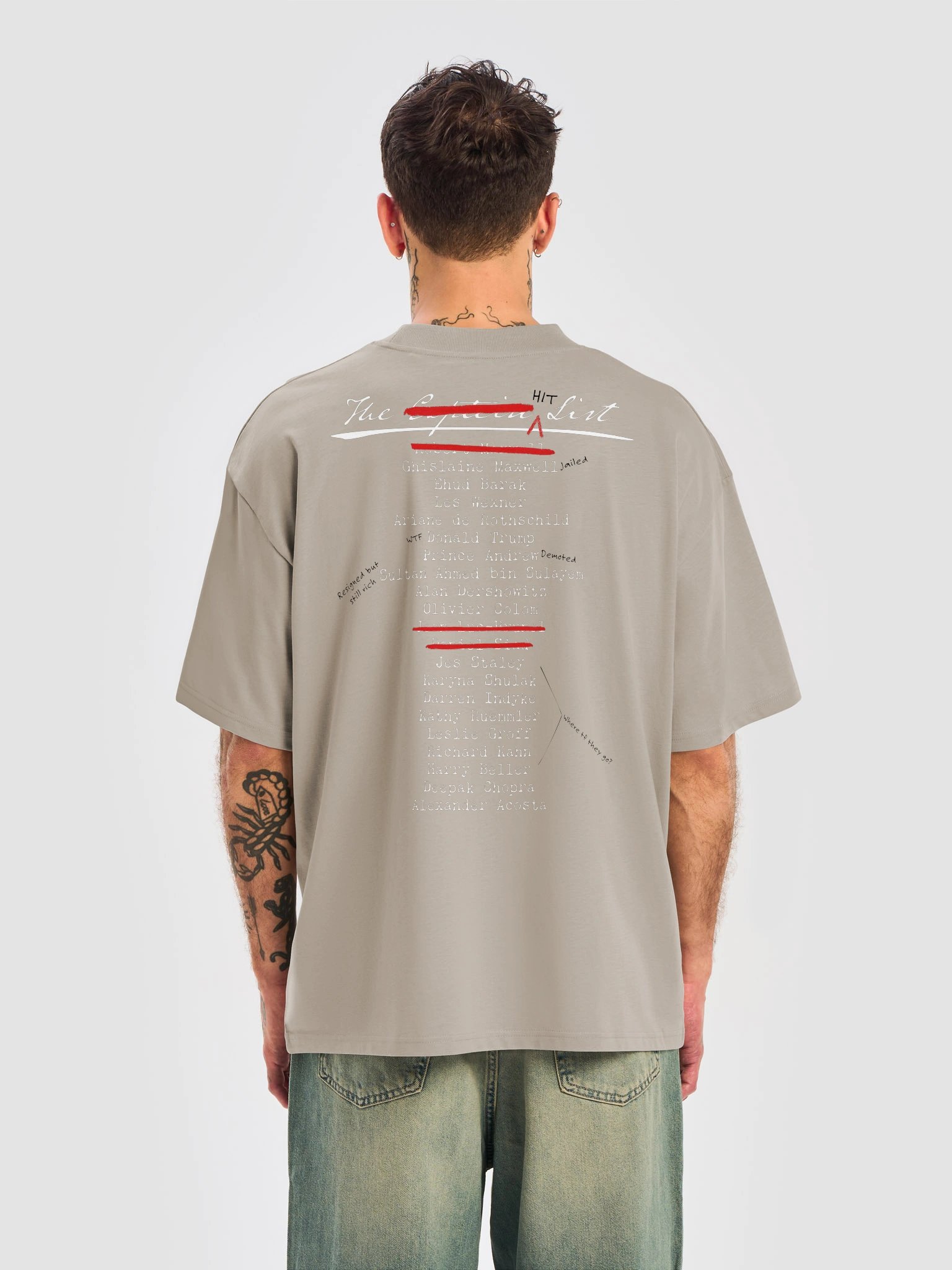 The [REDACTED] List Tee product image (6)